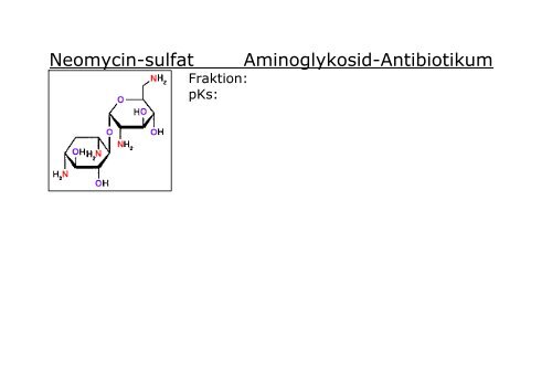 Strukturformeln fÃ¼r den Chemie III Kurs an der Uni ... - Pharmastudent