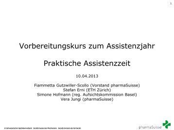 wissen - pharmaSuisse