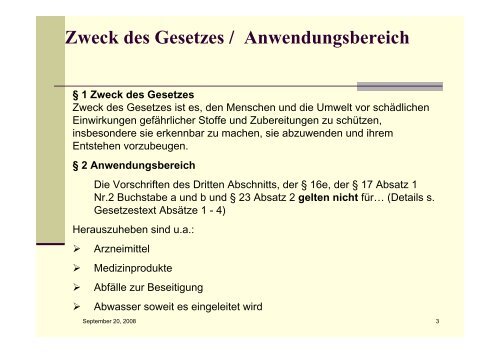 Chemikaliengesetz - Pharmazie