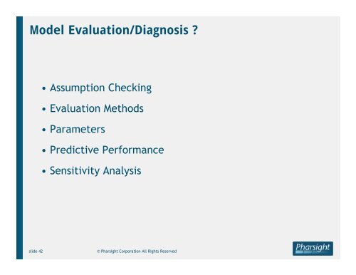 Population PKPD Mode.. - Pharsight Corporation