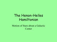 The Henon-Heiles Hamiltonian
