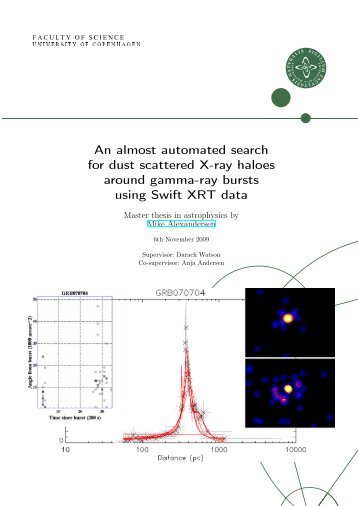 Master thesis particle physics