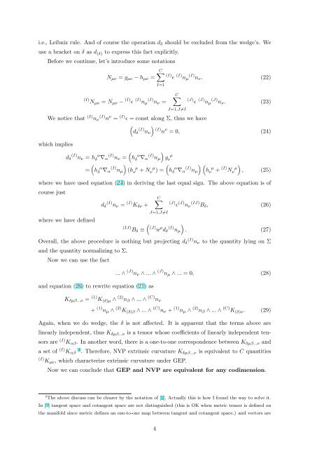 Extrinsic Curvature as Geodesics Deviation