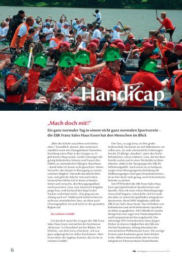 Handicap - DJK Sportverband