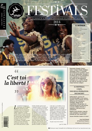 Journal des Festivals 2014