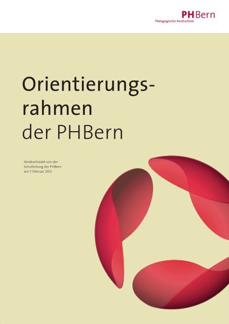 Orientierungsrahmen - PHBern