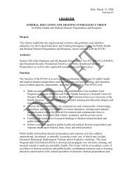 Federal Education and Training Interagency Group Charter