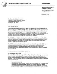 NBSB letter to sec, NDMS, 09-23-08 - PHE Home
