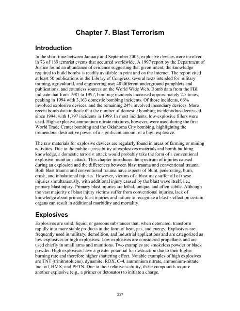 Pediatric Terrorism and Disaster Preparedness: A ... - PHE Home