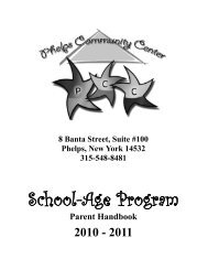 School-Age Program - Phelps NY