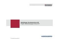 Heidelberger Druckmaschinen AG Projekt ... - Faktum