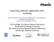 Improving models by morphing - Phenix