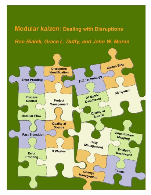 Table of Contents Modular kaizen - Public Health Foundation