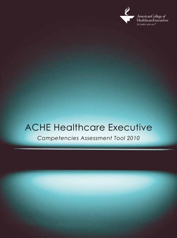 ACHE Healthcare Executive - Public Health Foundation