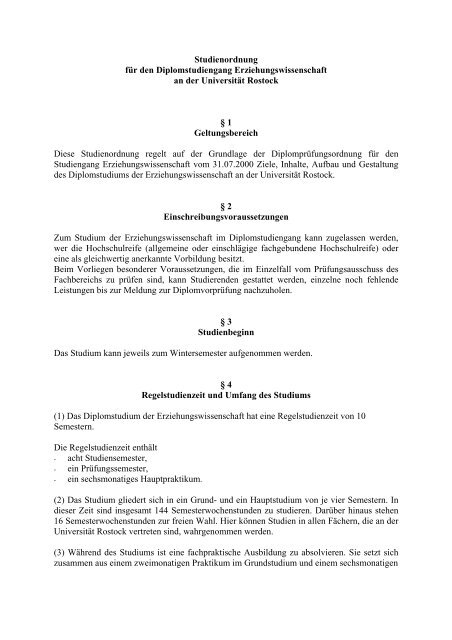 Download Studienordnung - Philosophische Fakultät - Universität ...