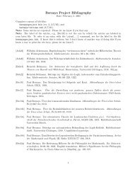 Bernays Project Bibliography - Phil Cmu