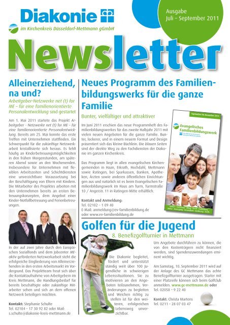 Newsletter Tafel Kochen Diakonie Im Kirchenkreis Dusseldorf