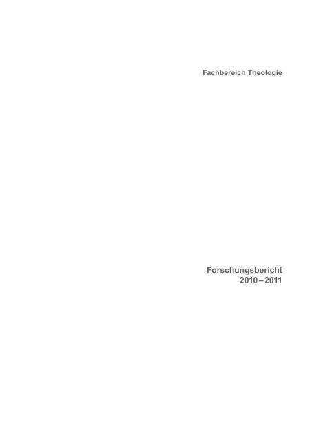 Forschungsbericht 2010 â 2011 - Philosophische FakultÃ¤t - Friedrich ...