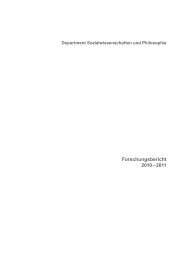 Forschungsbericht 2010 â 2011 - Philosophische FakultÃ¤t - Friedrich ...