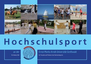 Hochschulsport - Philosophische FakultÃ¤t - Ernst-Moritz-Arndt ...