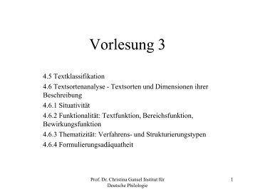 Vorlesung am 21.1.2008