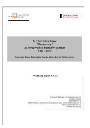 The Thai Politics Bibliography Universität Passau - 