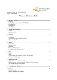 Hinweise zur Form wissenschaftlicher Arbeiten - Philosophische ...