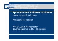 Sprachen und Kulturen studieren - Philosophische Fakultät I ...