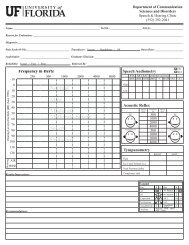 Audiometry Form - Clas News and Publications