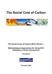 The Social Costs of Carbon (SCC) Review - Methodological ...