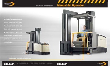 Usted es el componente principal. - Crown Equipment Corporation