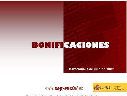 BONIFICACIONES - Esade