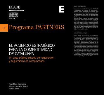 El AcuErdo EstrAtÃ©gico pArA lA compEtitividAd dE cAtAlunyA - Esade