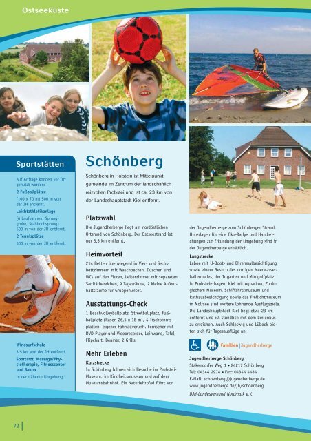 Zusammenspiel von Spaß - Jugendherbergen in Niedersachsen