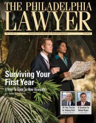 Download the complete issue - Philadelphia Bar Association
