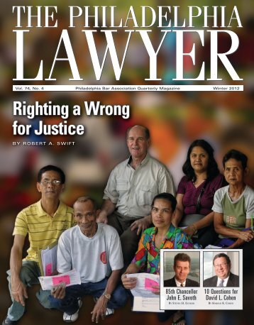 Download the complete issue - Philadelphia Bar Association