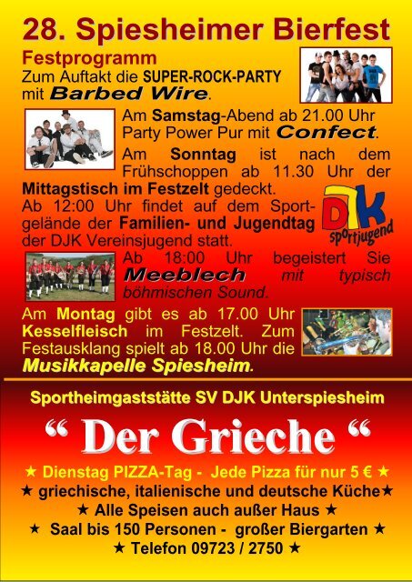 Flyer - SV DJK Unterspiesheim