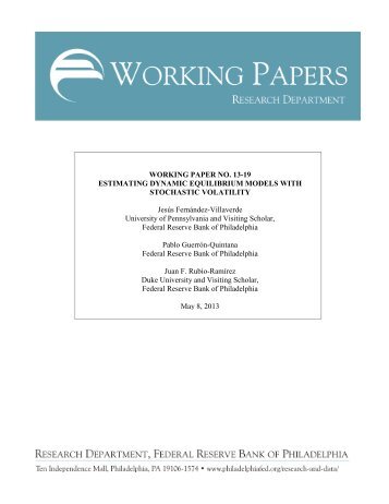 Estimating Dynamic Equilibrium Models with Stochastic Volatility