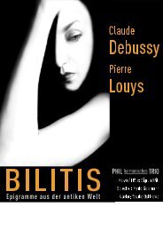 Bilitis - PHILharmonisches TRIO
