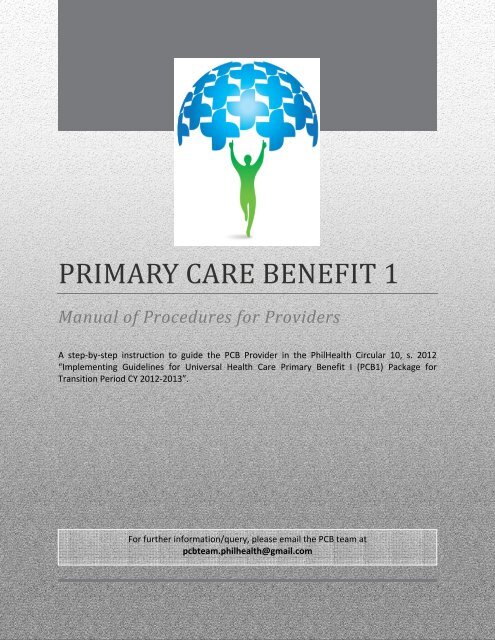 primary care benefit 1 - Philippine Health Insurance Corporation