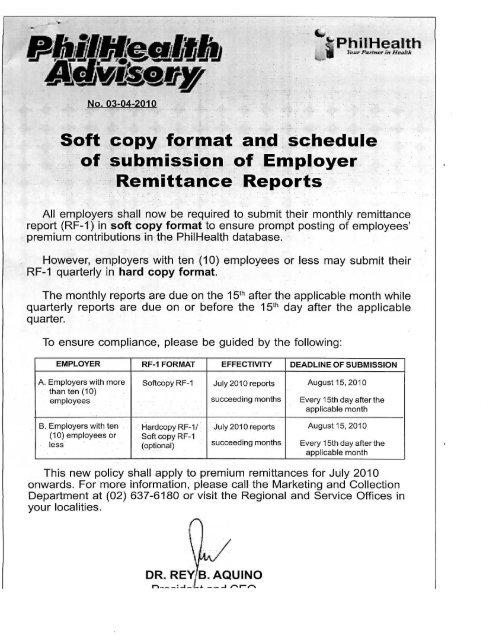 Mandatory Use of EPRS in Preparation and Submission of RF-1 ...