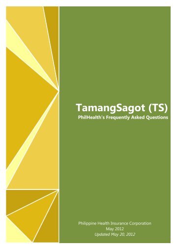 TamangSagot (TS) - Philippine Health Insurance Corporation