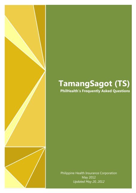 TamangSagot (TS) - Philippine Health Insurance Corporation