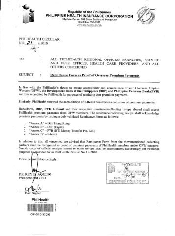 Remittance Form as Proof of Overseas Premium Payments