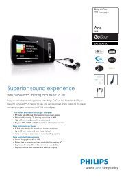 Superior Sound Experience - Philips