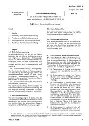 Arbeitsstaettenrichtlinie, ASR 7/4 - Sicherheitsbeleuchtung