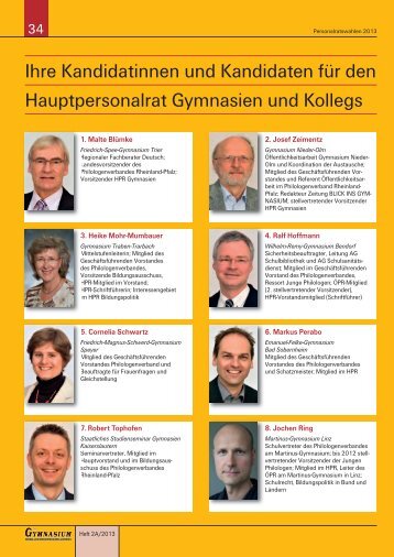 HPR Gymnasien u. Kollegs - Philologenverband Rheinland-Pfalz eV
