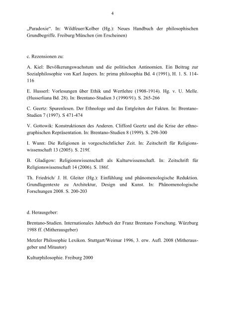 Prof. Dr. Franz-Peter Burkard - Studiengang Philosophie und ...
