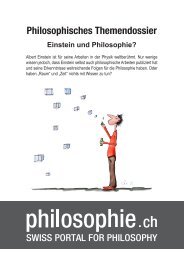 kostenlos zum Download - Philosophie.ch