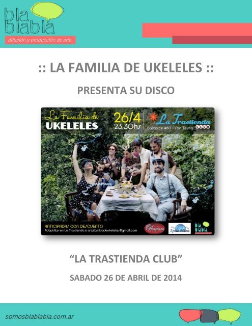 :: LA FAMILIA DE UKELELES ::